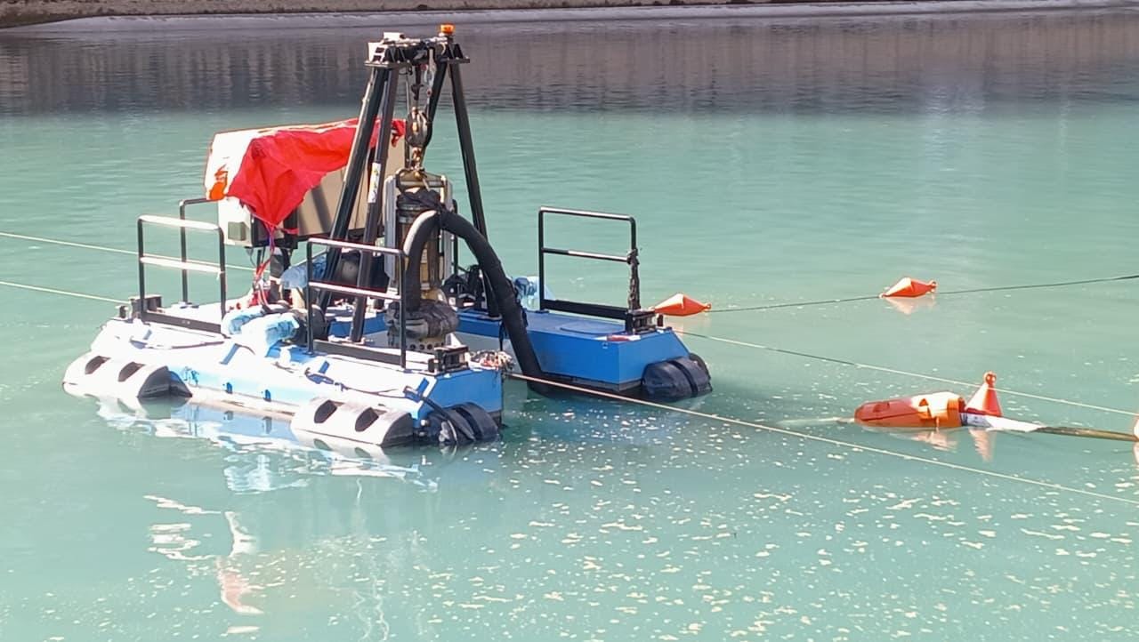 Dikrong Power House, PLHPS — Tail Pool Dredging